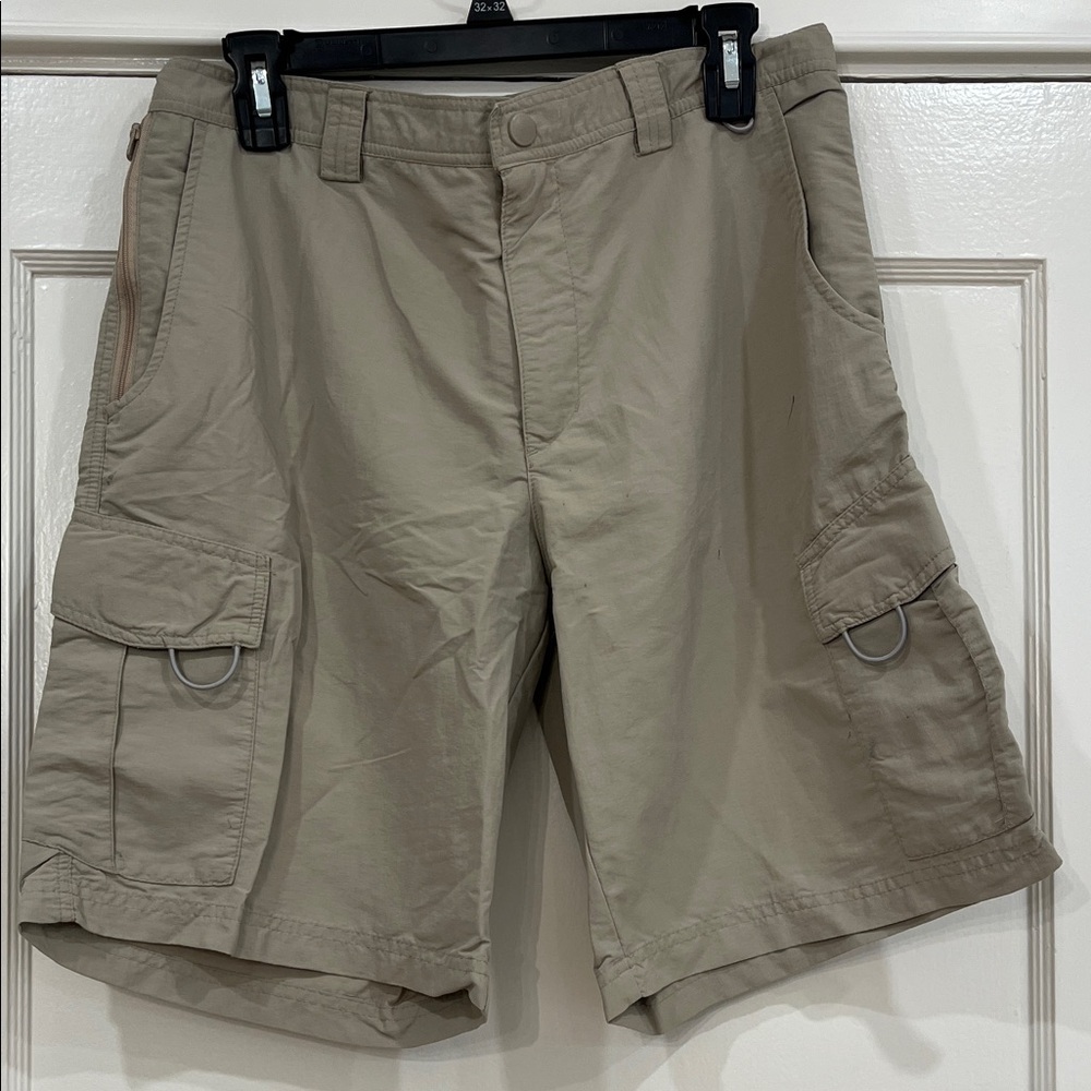 Men's Tan Cargo Shorts